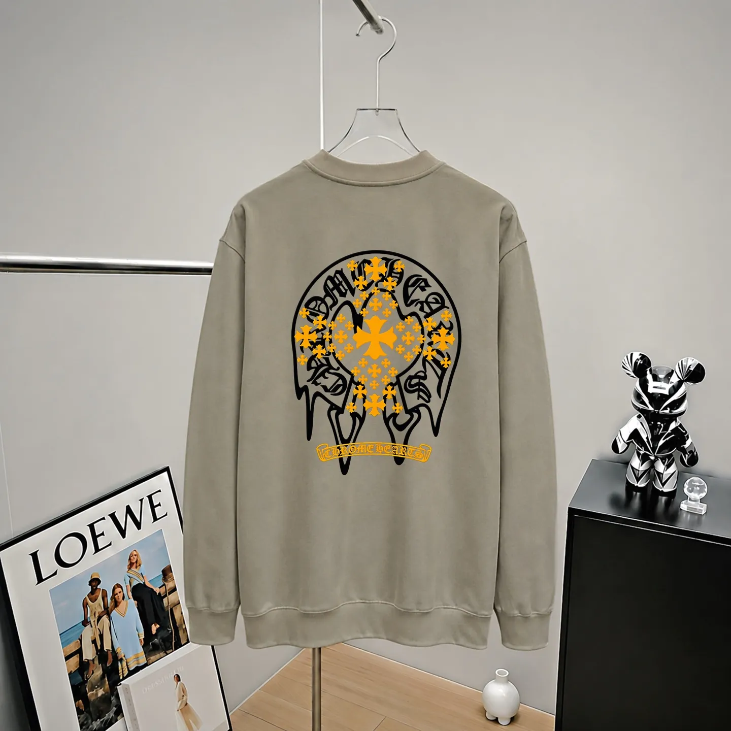 Chrom Heart 《 》 ， ， Same Style ， : Black White Coffee Brown Size：S（90-130 ） M（125-140 ） L（135-155 ） XL（155-175 ） XXL（175 ）